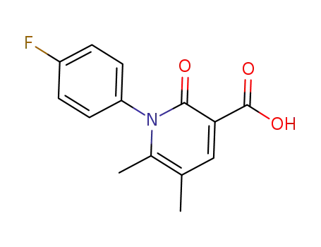 1-(4-fluorophenyl)-5,6-dimethyl-2-oxo-1,2-dihydropyridine-3-carboxylic acid