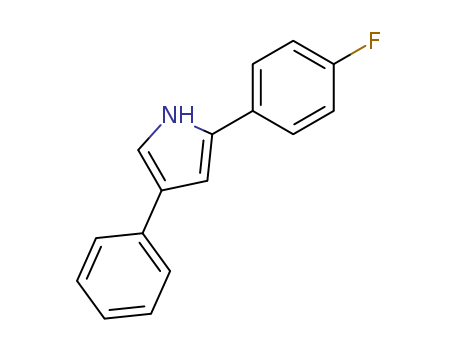 2-(4-fluorophenyl)-4-phenyl-1H-pyrrole