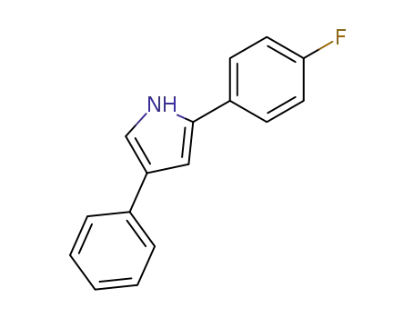 Molecular Structure of 862201-39-6 (2-(P-FLUOROPHENYL)-4-PHENYLPYRROLE)