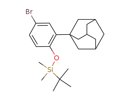 2-(1-adamantyl)-4-bromo-1-<(tert-butyldimethylsilyl)oxy>benzene