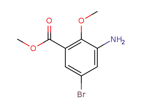 메틸 3-aMino-5-broMo-2-메톡시벤조에이트