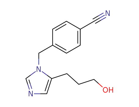 1-<(4-cyanophenyl)methyl>-1H-imidazole-5-propanol