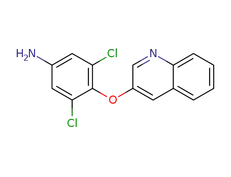 Benzenamine, 3,5-dichloro-4-(3-quinolinyloxy)-
