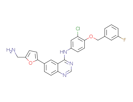 Molecular Structure of 697299-82-4 (N-De[2-(Methylsulfonyl)ethyl] Lapatinib)
