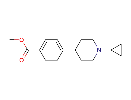 methyl 4-(1-cyclopropylpiperidin-4-yl)benzoate