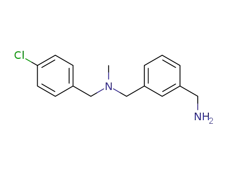 m-[(N-4-chlorobenzyl-N-methyl)aminomethyl]benzylamine
