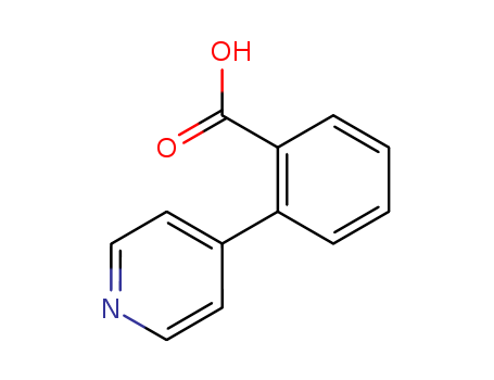 Benzoic acid, 2-(4-pyridinyl)-