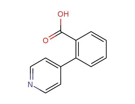 Molecular Structure of 133362-99-9 (2-(PYRIDIN-4-YL)BENZOIC ACID)