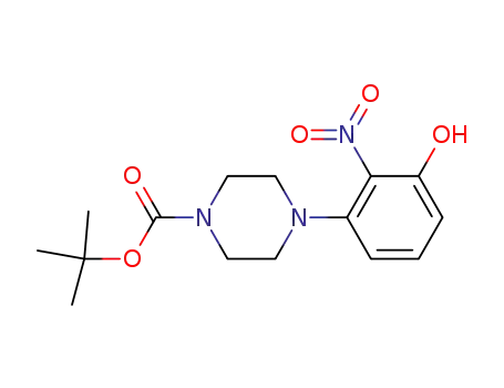 4-(3-hydroxy-2-nitro-phenyl)-piperazine-1-carboxylic acid tert-butyl ester