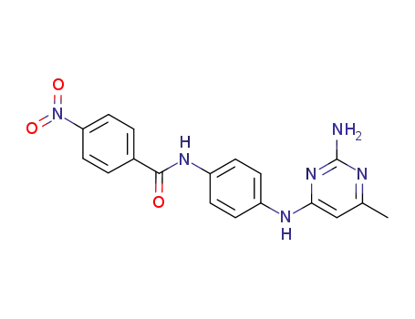 N-[4-(2-amino-6-methylpyrimidin-4-ylamino)phenyl]-4-nitrobenzamide