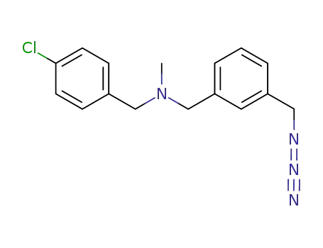 N-[{3-(azidomethyl)phenyl}methyl]-N-(4-chlorobenzyl)methylamine