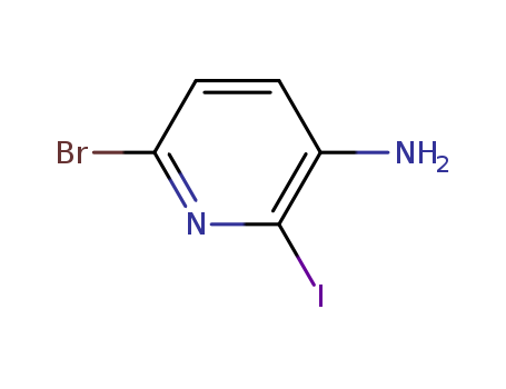 6-Bromo-2-iodopyridin-3-amine