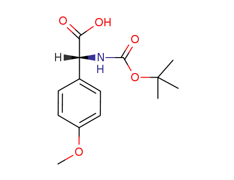 (R)-tert-butoxycarbonylamino-[4-methoxy-phenyl]-acetic acid