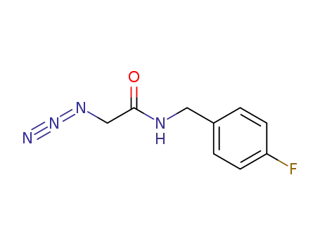 2-azido-<i>N</i>-(4-fluoro-benzyl)-acetamide