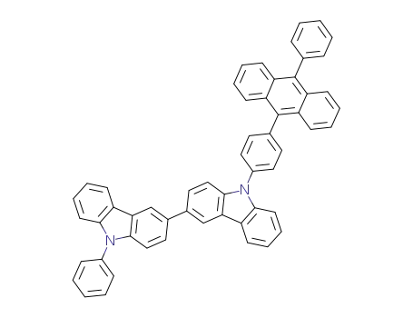 9-phenyl-9'-[4-(10-phenyl-9-anthryl)phenyl]-3,3'-bi(9H-carbazole)