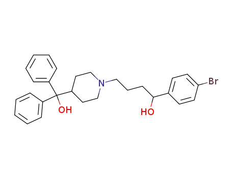 1-Piperidinebutanol, a-(4-bromophenyl)-4-(hydroxydiphenylmethyl)-