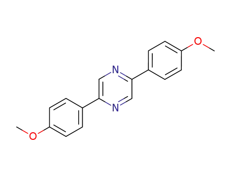 2,5-Bis(4-methoxyphenyl)pyrazine