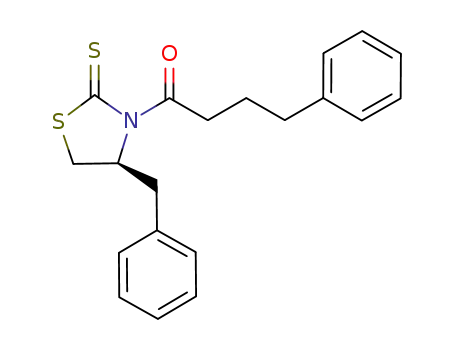 1-[(4S)-4-benzyl-2-thioxo-thiazolidin-3-yl]-4-phenyl-butan-1-one