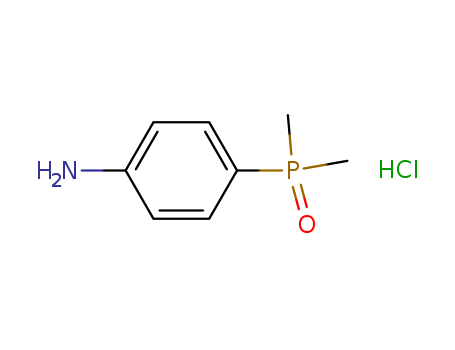 Benzenamine, 4-(dimethylphosphinyl)-, hydrochloride