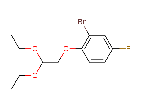 2-bromo-1-(2,2-diethoxyethoxy)-4-fluorobenzene