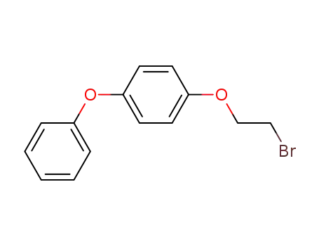 Molecular Structure of 87545-48-0 (Benzene, 1-(2-bromoethoxy)-4-phenoxy-)
