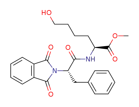 (S)-N-[2-(1,3-dihydro-1,3-dioxo-2H-isoindol-2-yl)-1-oxo-3-phenylpropyl]-6-hydroxy-(S)-norleucine methyl ester