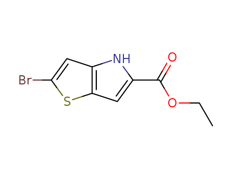 ethyl 2-bromo-4H-thieno[3,2-b]pyrrole-5-carboxylate