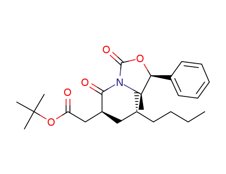 (3S,5R)-5-Methyl-3-((4R,5S)-4-methyl-2-oxo-5-phenyl-oxazolidine-3-carbonyl)-nonanoic Acid Tert-butyl Ester