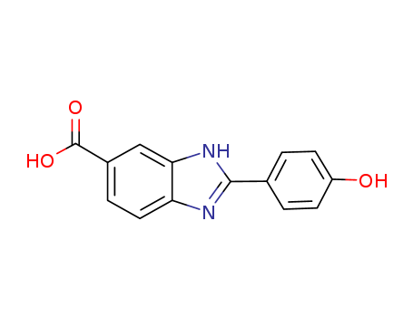 1H-Benzimidazole-6-carboxylicacid, 2-(4-hydroxyphenyl)-(174533-98-3)