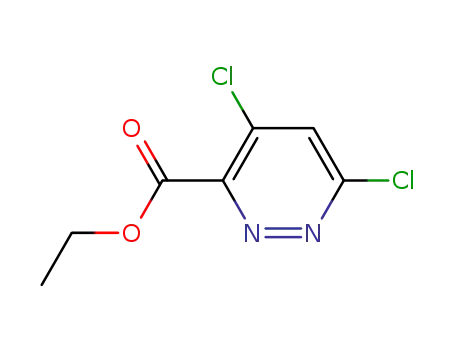 Molecular Structure of 679406-03-2 (ETHYL 4,6-DICHLOROPYRIDAZINE-3-CARBOXYLATE)