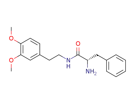 (2S)-2-amino-N-[2-(3,4-dimethoxyphenyl)ethyl]-3-phenylpropanamide