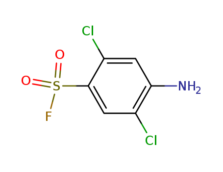 4-Amino-2,5-dichlorobenzene-1-sulfonyl fluoride