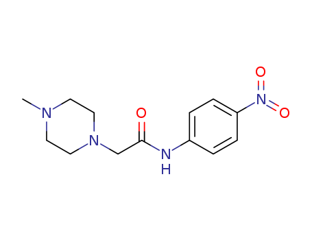 4-methyl-N-(4-nitrophenyl)-1-Piperazineacetamide
