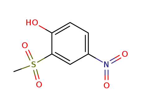 2-(Methylsulphonyl)-4-nitrophenol