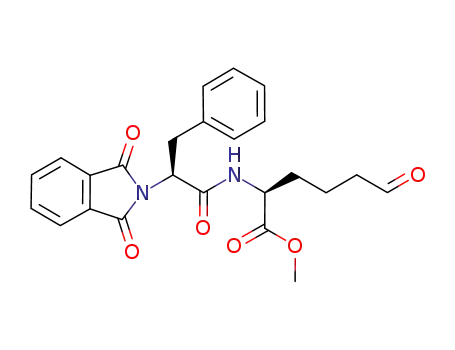 (S)-2-[(S)-2-(1,3-dihydro-1,3-dioxo-2H-isoindol-2-yl)-1-oxo-3-phenylpropyl]-6-oxo-hexanoic acid methyl ester
