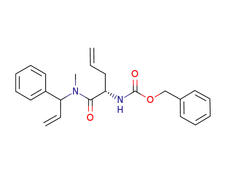 benzyl((1S)-1-{[methyl(1-phenylprop-2-en-1-yl)amino]carbonyl}but-3-en-1-yl)carbamate