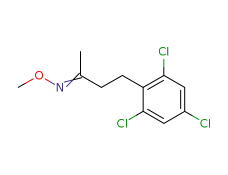 4-(2,4,6-trichloro-phenyl)-butan-2-one O-methyl-oxime