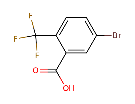 5-bromo-2-trifluoromethylbenzoic acid cas no. 654-97-7 98%