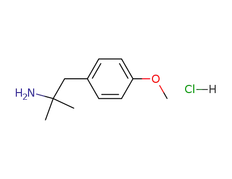 페 네틸 아민, 알파, 알파-디메틸 -p- 메 톡시-, 염산염