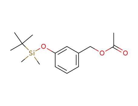 3-(tert-butyldimethylsilyloxy)benzyl acetate