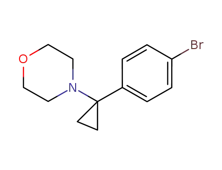 4-(1-(4-bromophenyl)cyclopropyl)morpholine