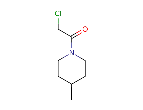 Molecular Structure of 4593-20-8 (1-(CHLOROACETYL)-4-METHYLPIPERIDINE)