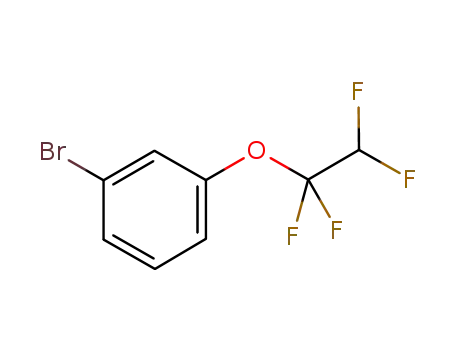 Molecular Structure of 527751-45-7 (1-Bromo-3-(1,1,2,2-tetrafluoroethoxy)benzene)