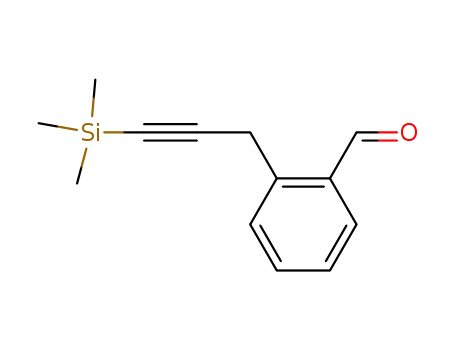 2-[3-(trimethylsilyl)prop-2-yn-1-yl]benzaldehyde
