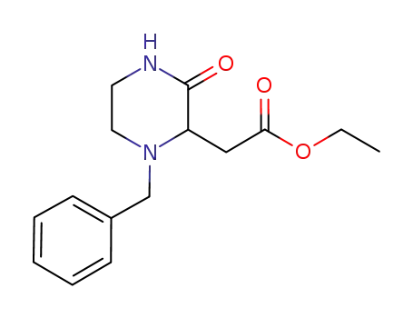 2-피페라진아세트산, 3-옥소-1-(페닐메틸)-, 에틸 에스테르