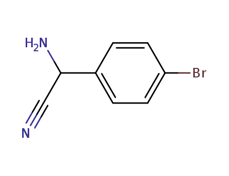 Molecular Structure of 167024-66-0 (amino(4-bromophenyl)acetonitrile)