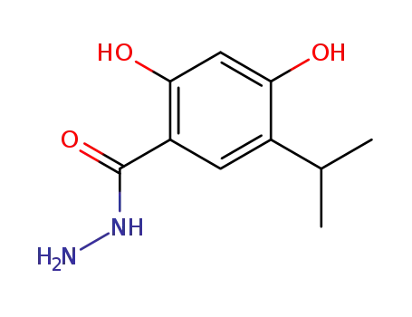 2,4-Dihydroxy-5-propan-2-ylbenzohydrazide