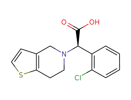 Molecular Structure of 324757-50-8 (R-CLOPIDOGREL CARBOXYLIC ACID)