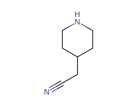 Molecular Structure of 202002-66-2 (2-(Piperidin-4-yl)acetonitrile)