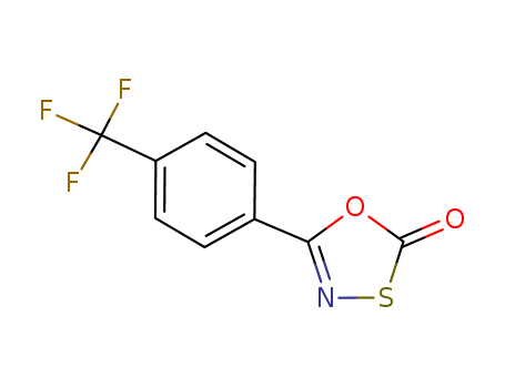 1,3,4-OXATHIAZOL-2-ONE, [4-(TRIFLUOROMETHYL)PHENYL]-